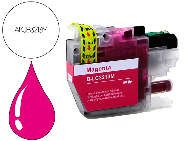 Cartouches compatible Brother lc3213 -magenta- haute capacité 400 pages