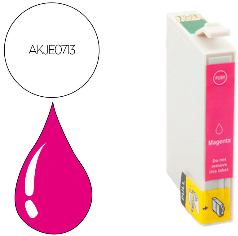 Cartouche Compatible Epson T0713 Magenta 15ml