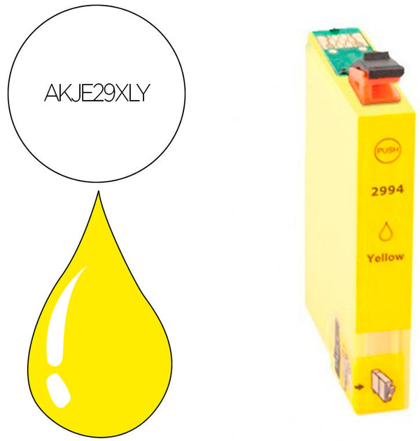 Cartouche Compatible Epson T2994 jaune haute capacité