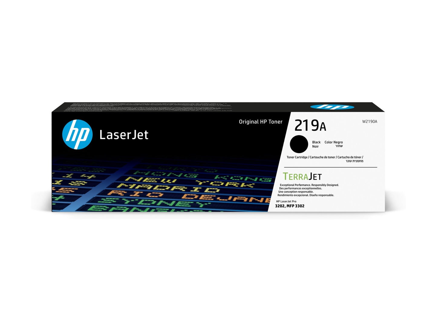 Cartouche toner HP 219a - rendement 1300 pages