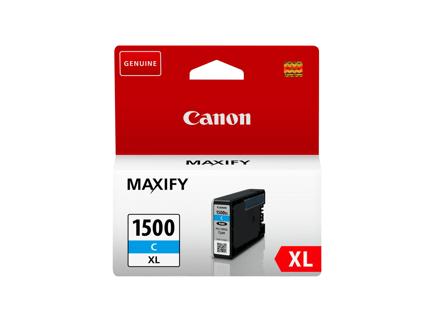 Cartouche d'encre Canon PGI-1500 cyan XL - haut rendement 1020 pages
