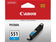 Cartouche d'encre Canon CLI-551C cyan - haute qualité d'impression