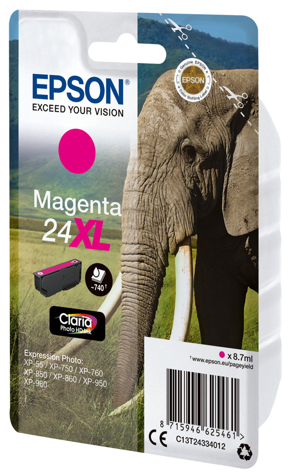 Cartouche Epson t2433 magenta xl - haute qualité photo