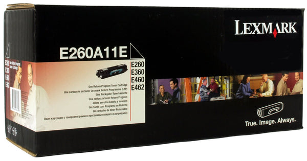 Toner Lexmark E260A31 - 3500 pages-noir