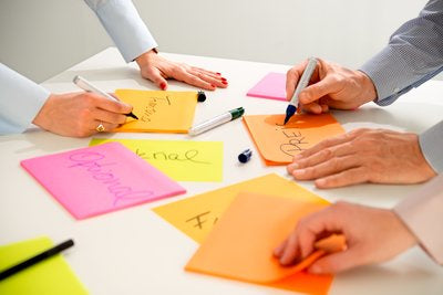 Blocs-notes autocollants Post-it® 152x203 mm- Couleurs néon