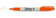Marqueur permanent Sharpie pointe fine écriture orange