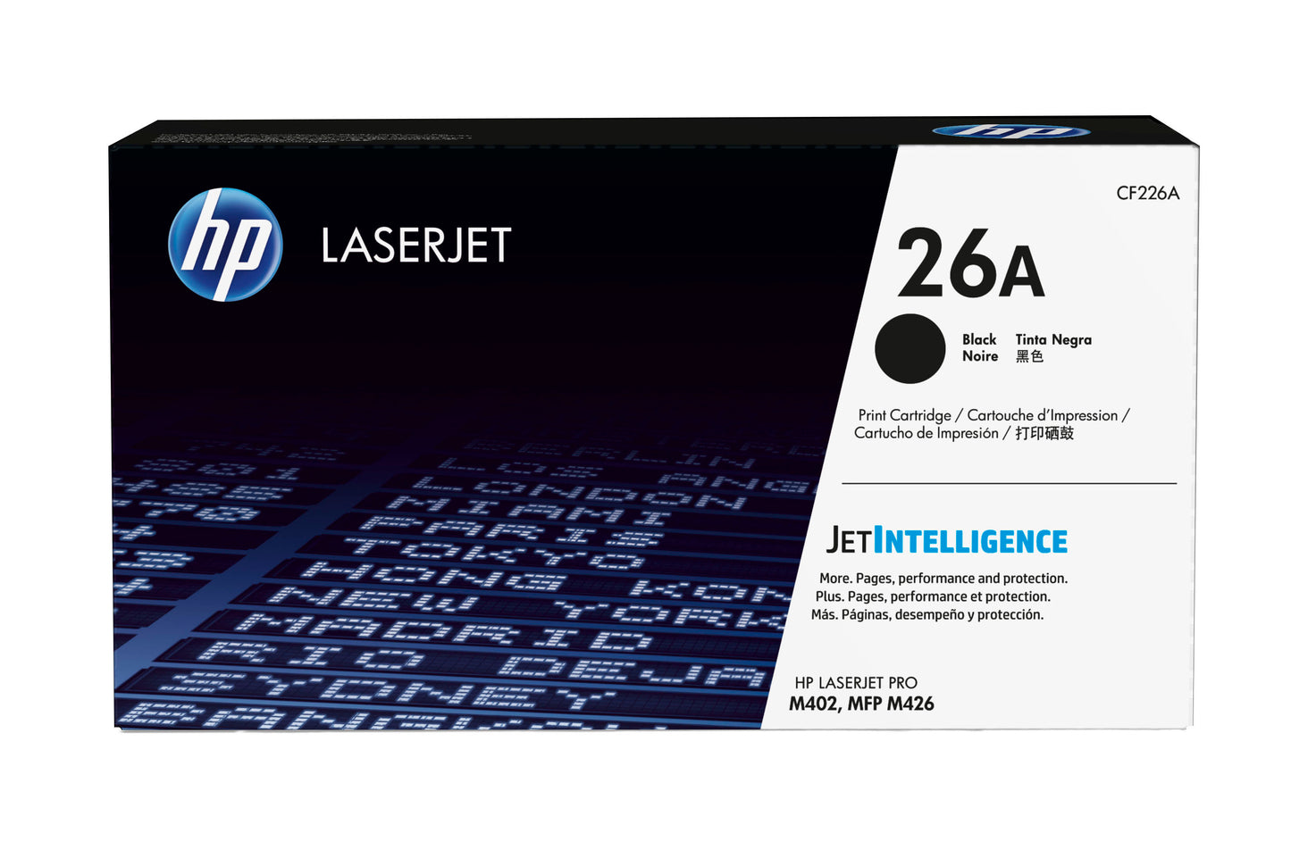 Cartouche toner HP laser cf226a - rendement 3100 pages