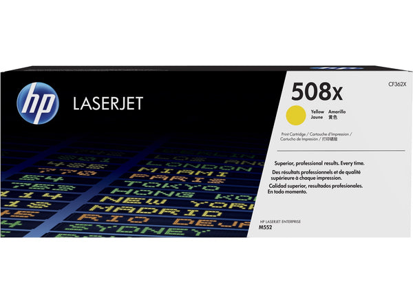 Cartouche toner HP jaune cf362x - haute capacité 9500 pages