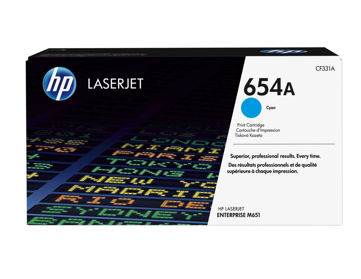 Cartouche toner HP cyan cf331a - rendement 15500 pages