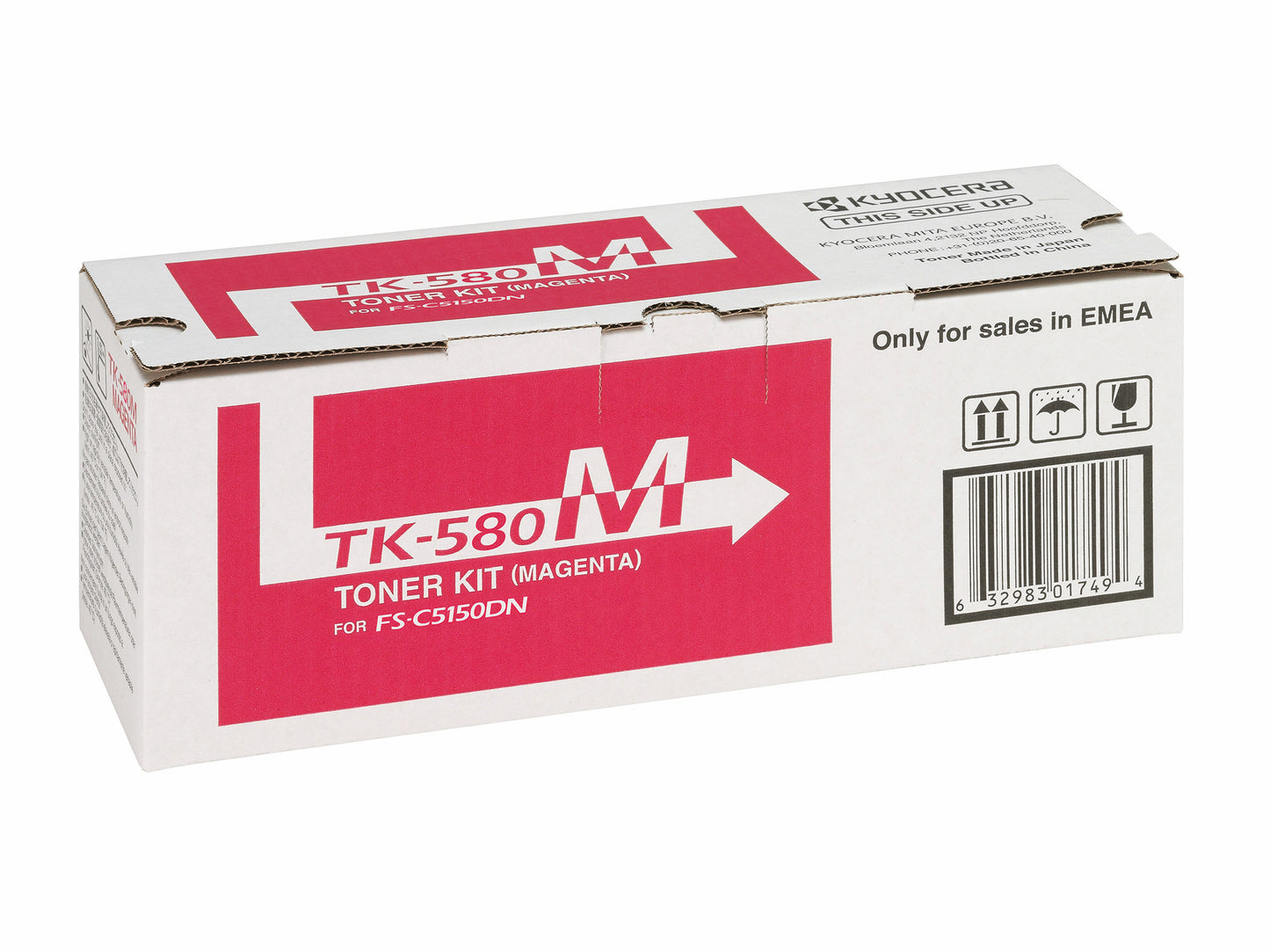Cartouche kyoceraTK-580M - magenta -2800 Pages