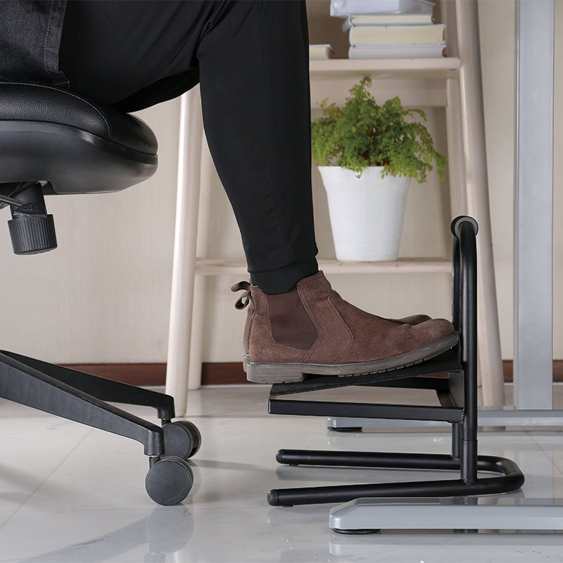 Repose-pieds réglable 6 niveaux - confort optimal