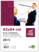 Bloc de Papier Liderpapel 80g/m² 63x84cm 30 Feuilles