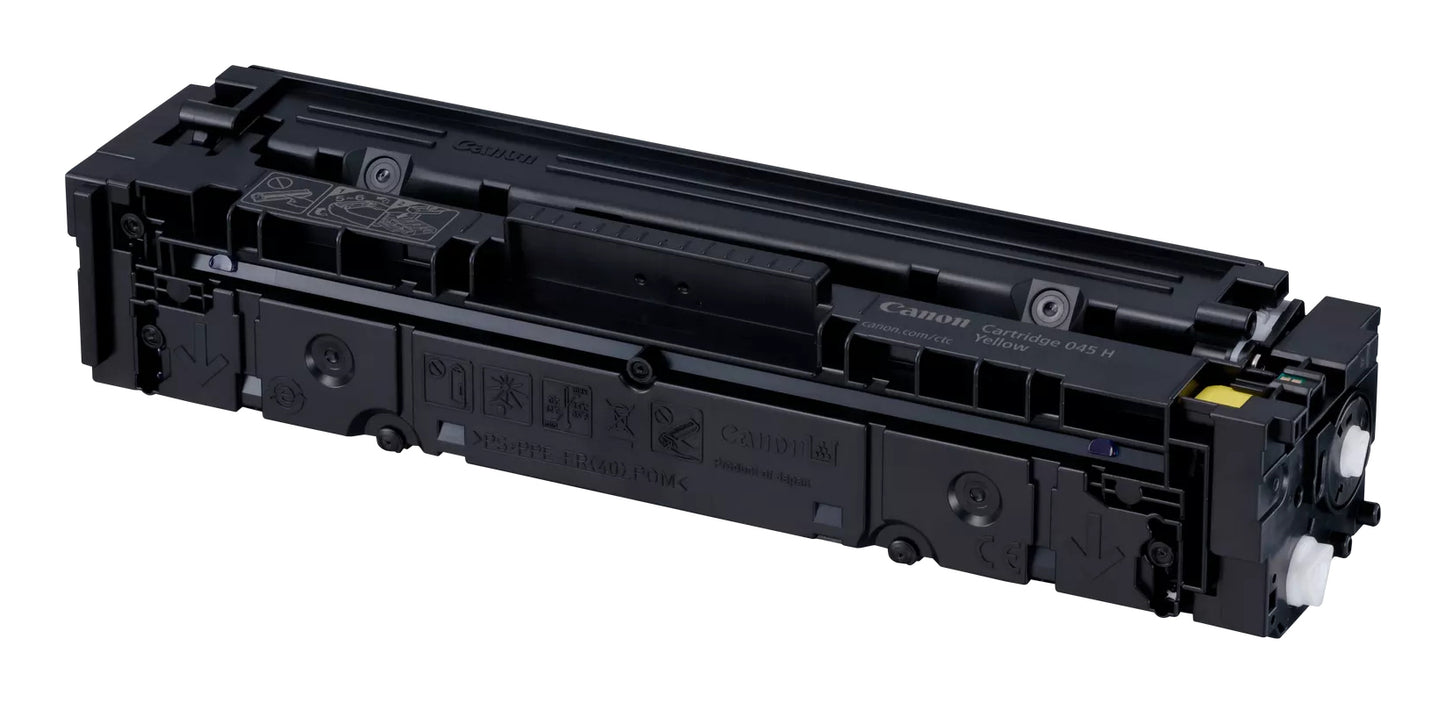Cartouche toner Canon 045 hc jaune - rendement élevé 2200 pages