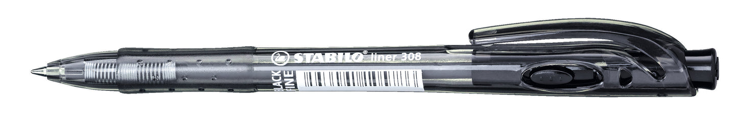 Stylo Bille Noir - Pointe Fine 0.5 mm