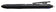 Stylo roller frixion 4 couleurs - effaçable et ergonomique