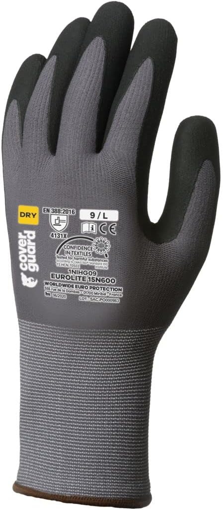 Gants de manutention fine EUROLITE 15N600 - EN 388:4131X