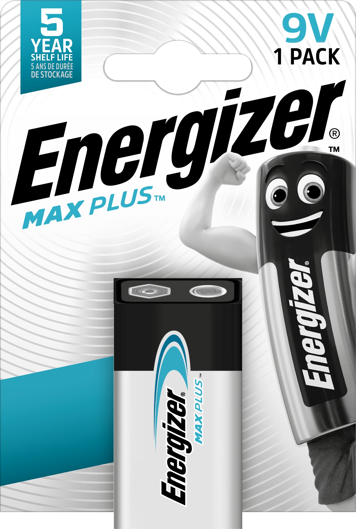 Pile LR61 9V Max+ - Longue Durée et Fiabilité
