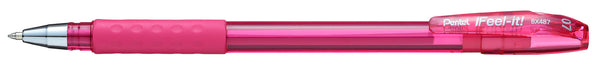 Stylo-bille grip 0,7 mm - écriture fluide rose