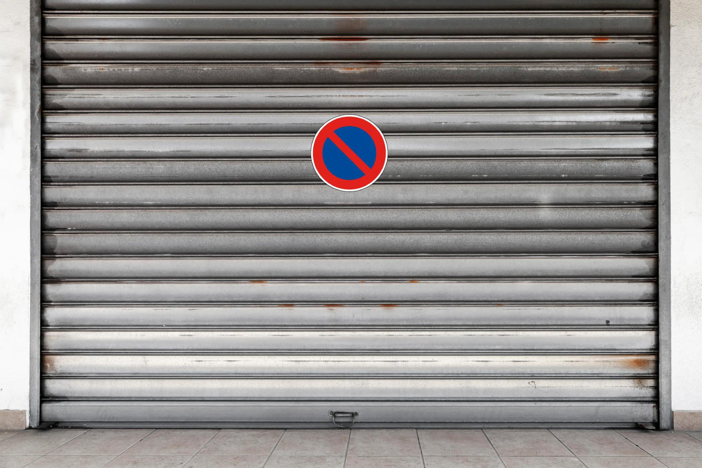 Panneau pvc 30cm" stationnement " interdit