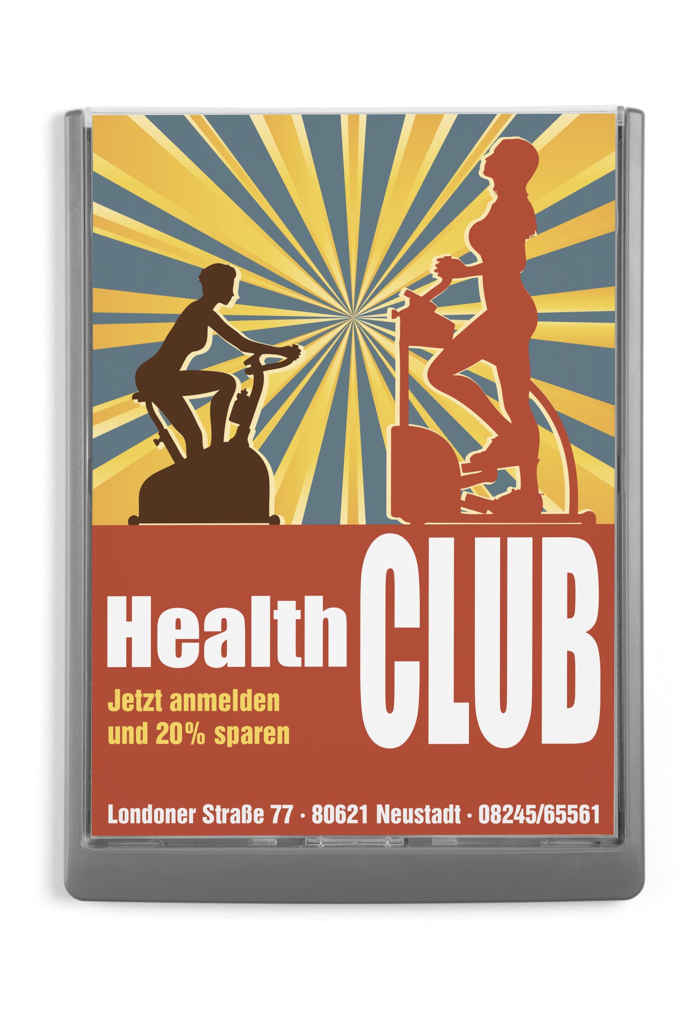 Plaque de porte A4 - design moderne et personnalisable