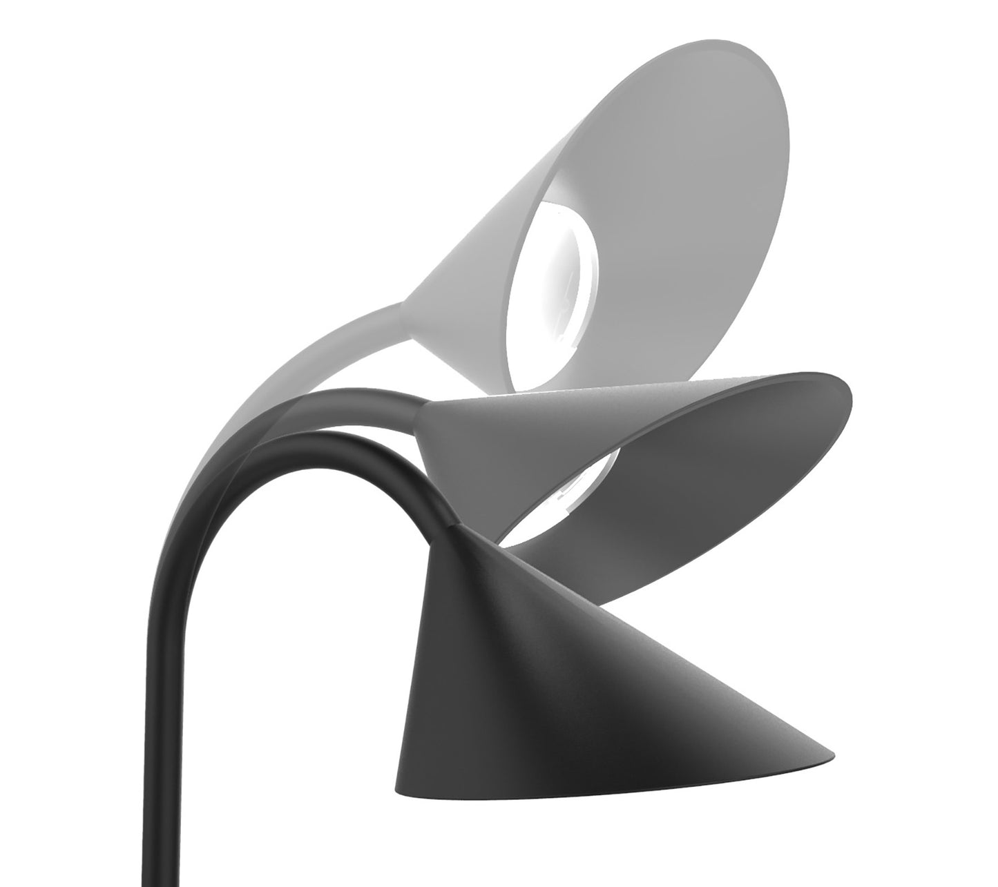 Lampe de bureau LED sol 7,4w noir