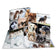 Chemise 3 rabats a4 carton - design chiens