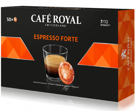 Capsules Nespresso pro par Café royal- espresso forte - arômes fruités et chocolatés