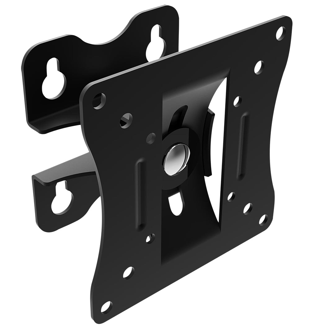 Support Mural noir pour écran Ou TV (15KG Max 19 pouces )