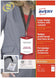 Pochettes badge tour de cou a6 avec lacets -lot de 10