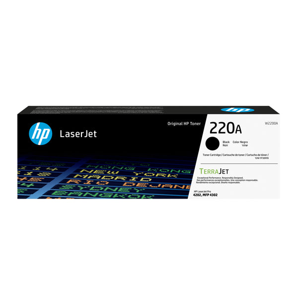 Cartouche toner HP noir 220a - impression écologique