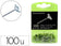 Epingle fine tete.5mm cristal boite de 100