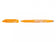 stylo roller frixion effaçable orange abricot - écriture précise