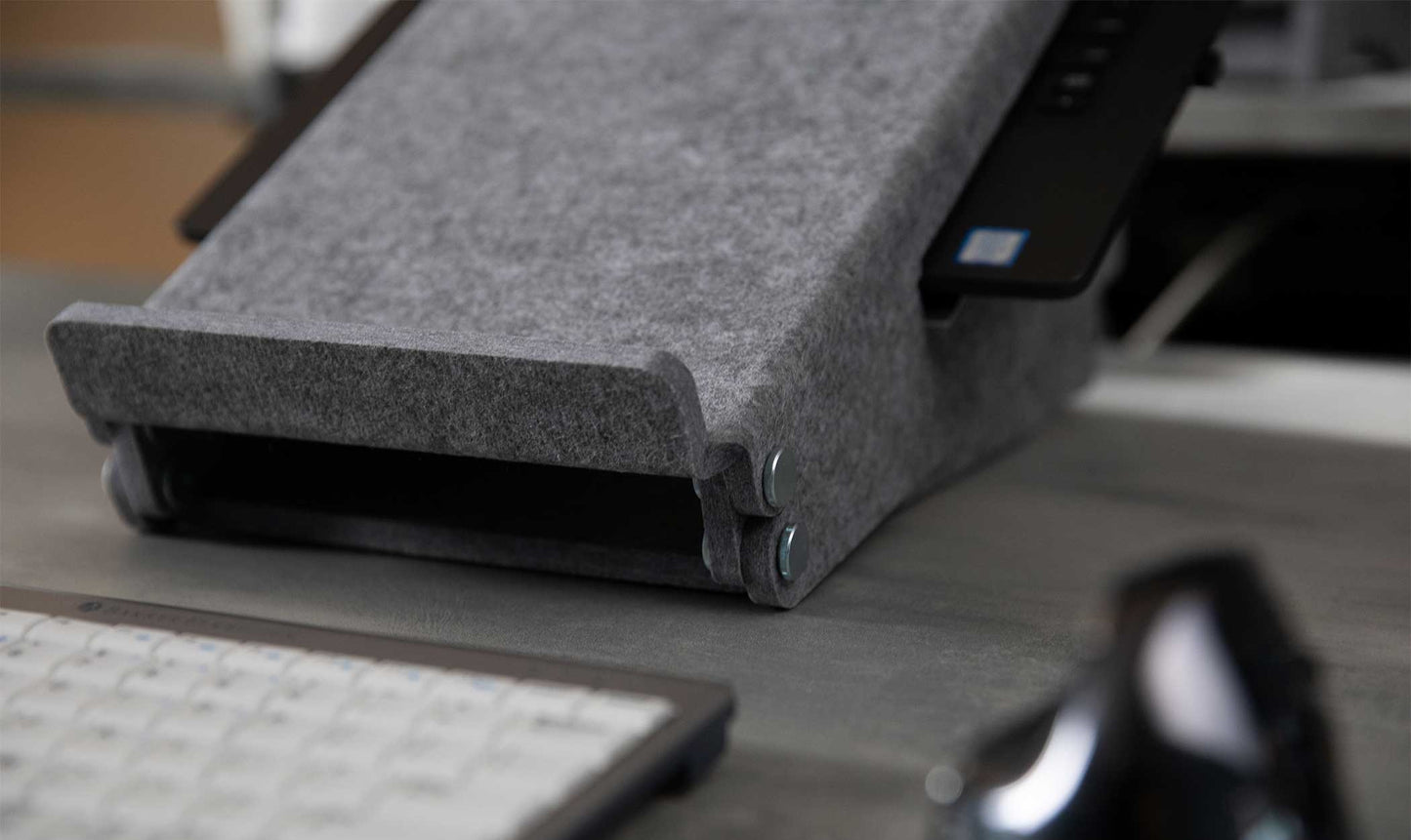 Rehausseur pliable pc - ergonomie et écologie