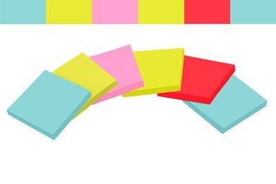 Bloc Post-it® sticky 76x127 cosmic