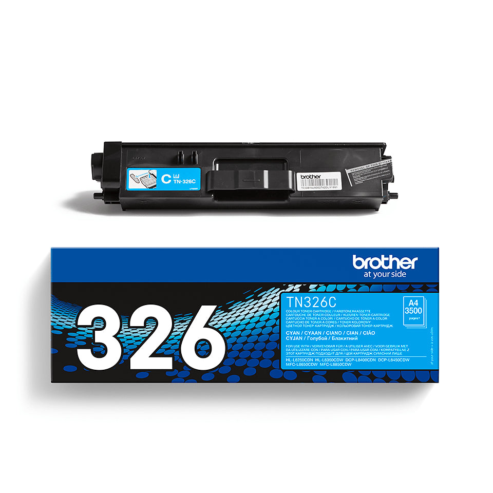 Cartouche toner Brother cyan tn-326c - 3500 pages