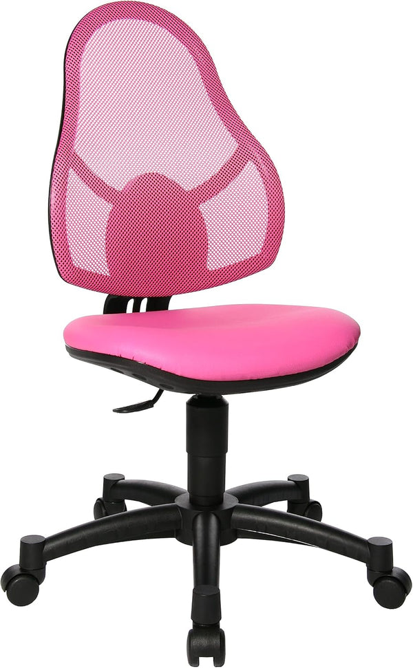 Siège de bureau enfantTopstar - rose ergonomique ajustable