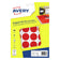 Pastille adhésive 30mm rouge-sachet de 240