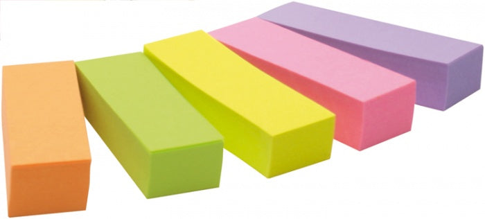 Notes markers post-it 5 neon15x50