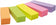 Notes markers post-it 5 neon15x50