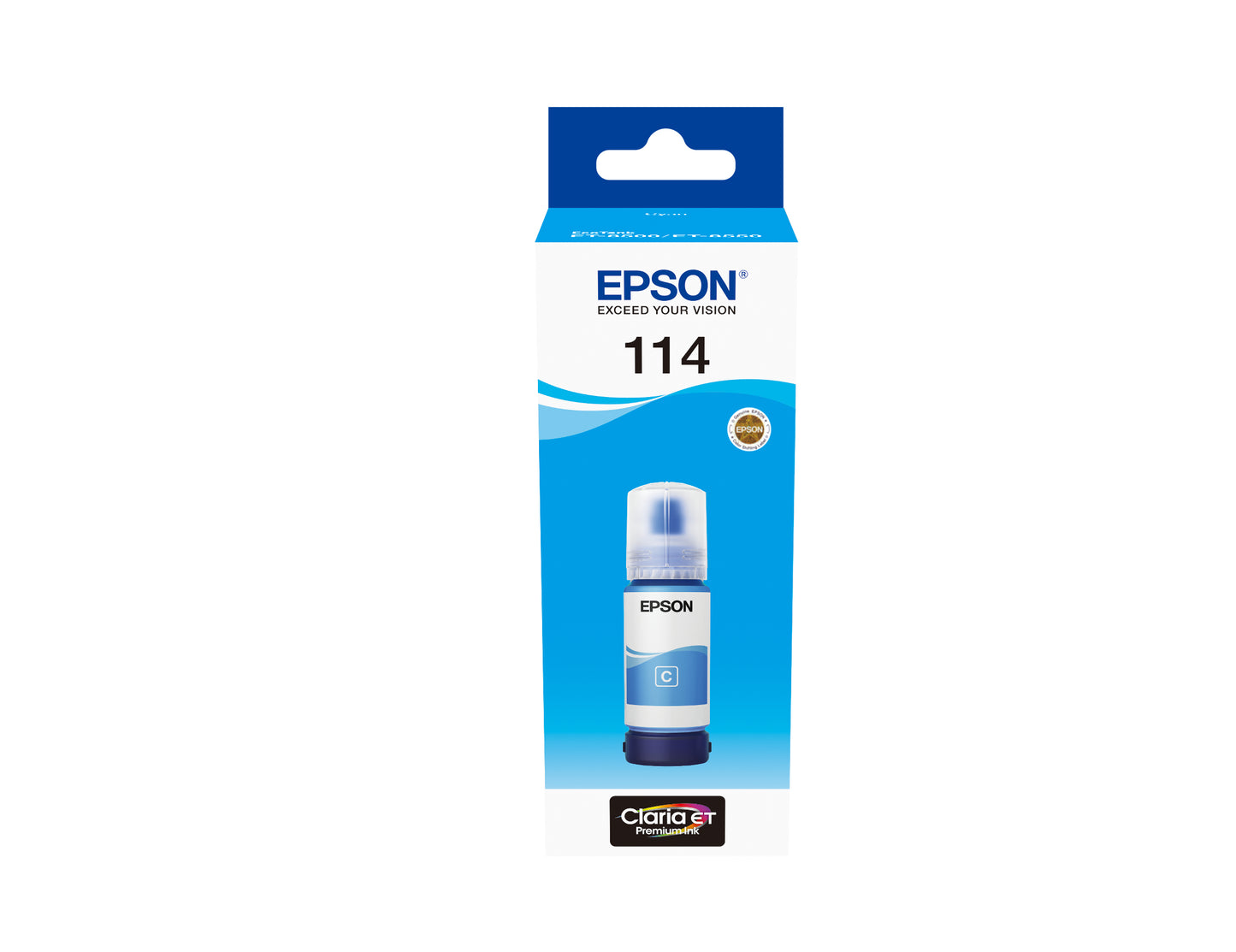 Cartouche Epson cyan ecotank - rendement standard 70 ml