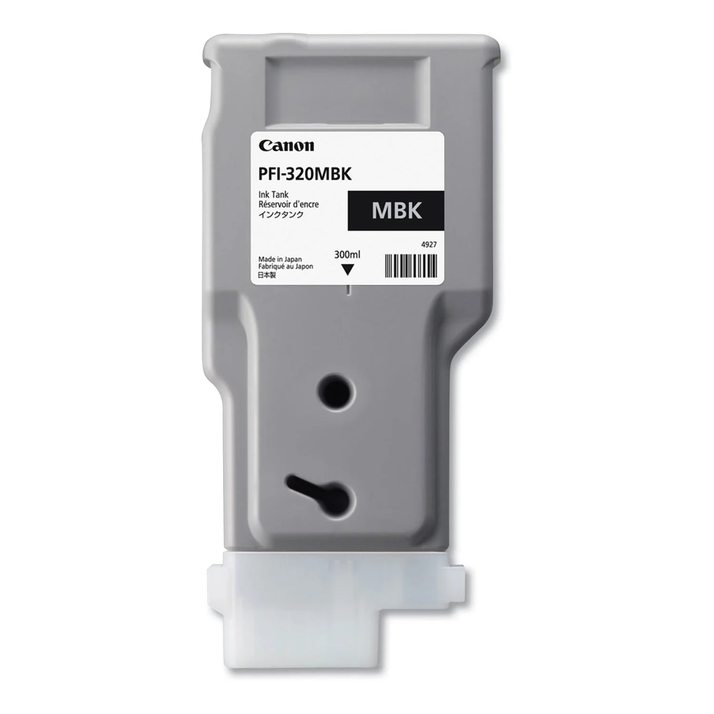 Réservoir d'encre Canon pfi-320mbk - noir mat 300 ml