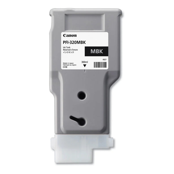Réservoir d'encre Canon pfi-320mbk - noir mat 300 ml