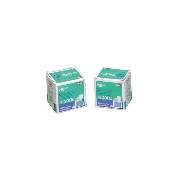 Cartouche d'agrafes 20fe - 2000 agrafes pour agrafeuse électrique ideal 8520