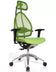 Fauteuil de bureau ergonomique Topstar - vert pomme, anti mal de dos