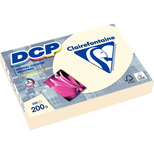 Papier a4 DCP Ivoire 200g - ramette de 250