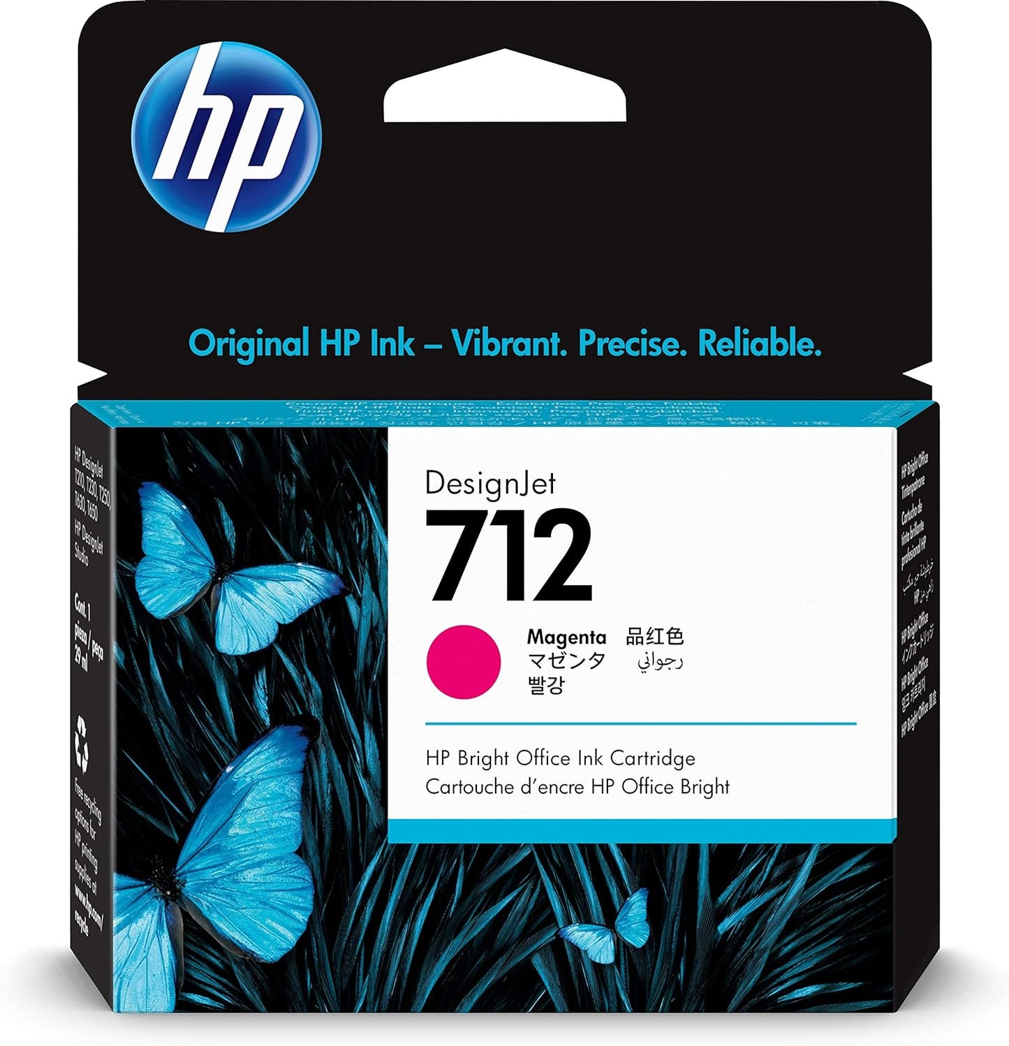Cartouche d'encre HP magenta 29ml - couleurs vives