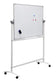 Tableau pivotant double face 120x180 cm sur roulettes