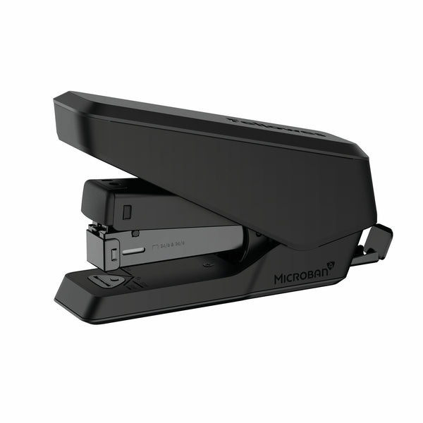 Agrafeuse sans effort lx840 easypress - 25 feuilles, antibactérienne noire