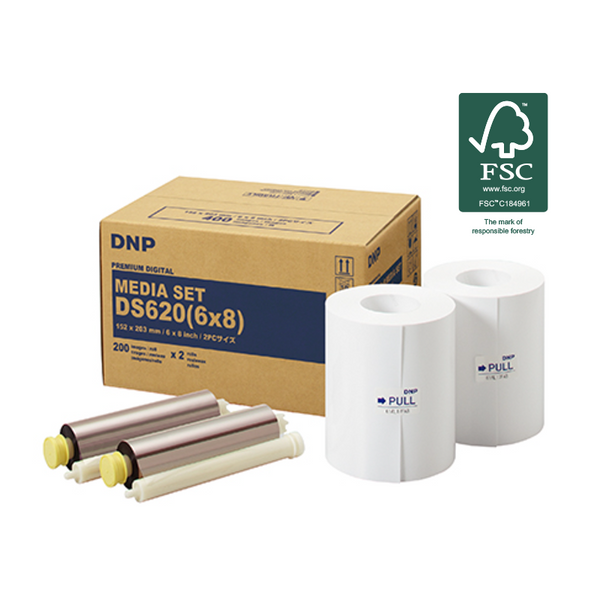 Papier photo ds620 - kit 400 tirages 15x20 cm