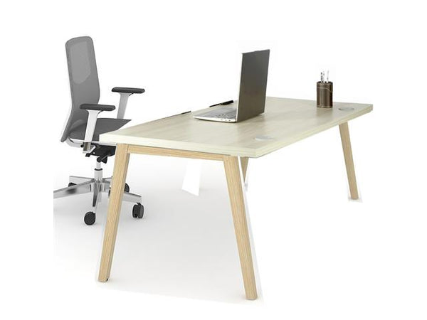 Bureau Droit 160x80cm - Design Scandinave Acacia